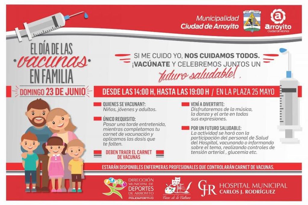 Dia de las Vacunas en Arroyito