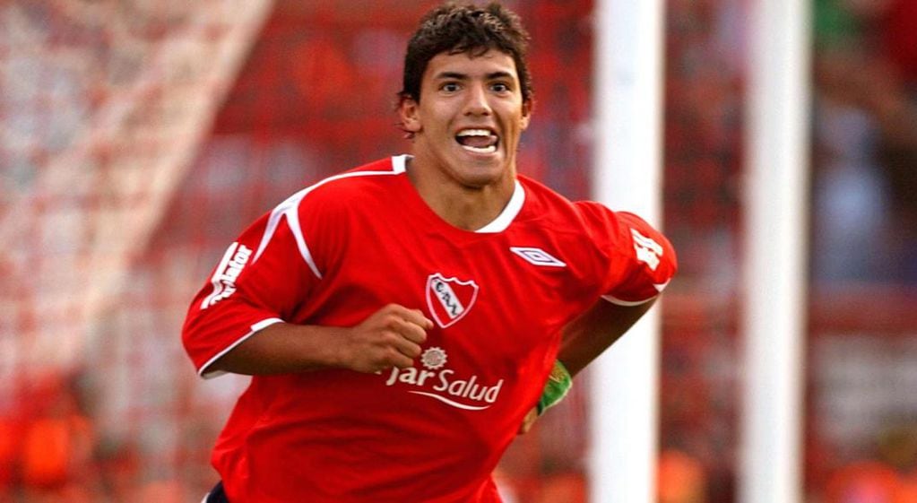 Agüero, la última gran estrella que nació de Independiente. 