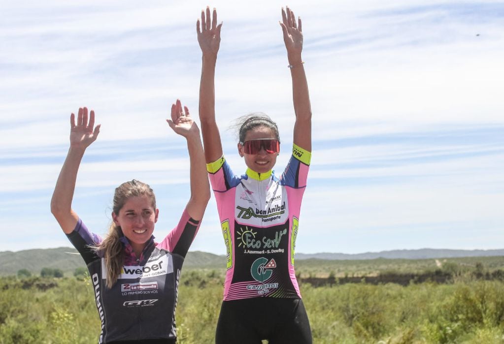 Campeonato Mendocino de Ruta: Yamila Palacios (D’Amico Cycling Women) y Caterine Priviley (Ladies Power) tuvieron una destacada actuación el la jornada de ciclismo en Mendoza
