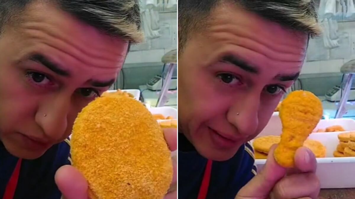 Es tiktoker, reveló la estafa de los carniceros detrás de las patitas