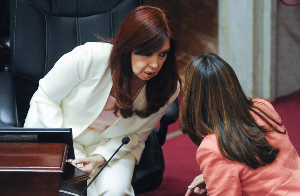 La vicepresidenta Cristina Kirchner vuelve al choque contra la Corte Suprema desde el Senado (Foto: Federico López Claro)