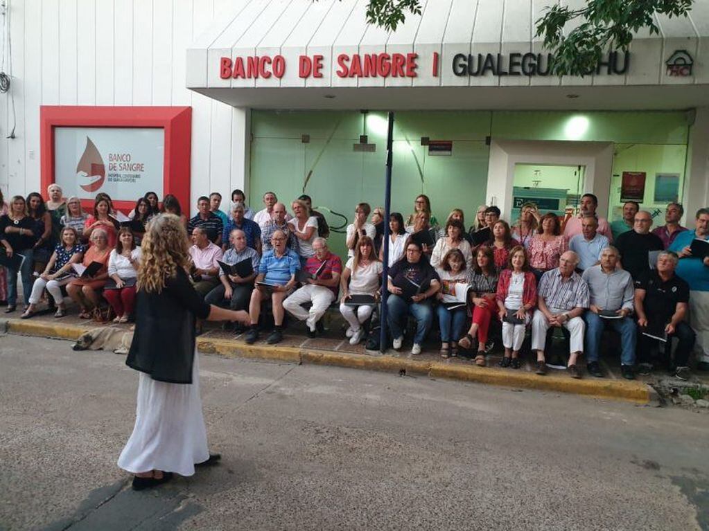 Canta Argentina - Banco Único de Sangre Gualeguaychú
Crédito: H-C