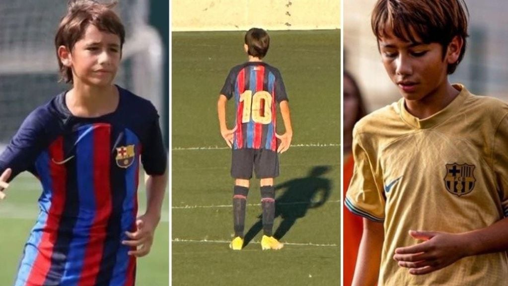 Juan Cruz Bejarano, el chico rosarino que sigue los pasos de Lionel Messi