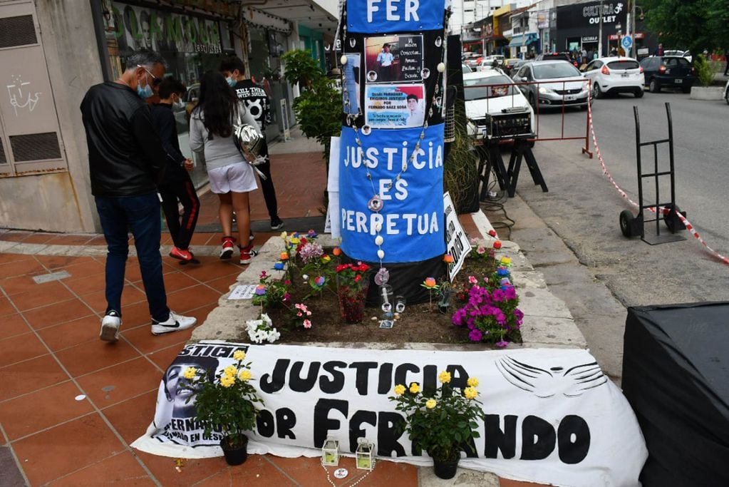 Justicia. El acto homenaje en Villa Gesell, a dos años del asesinato de Fernando Baez Sosa. (Clarín)
