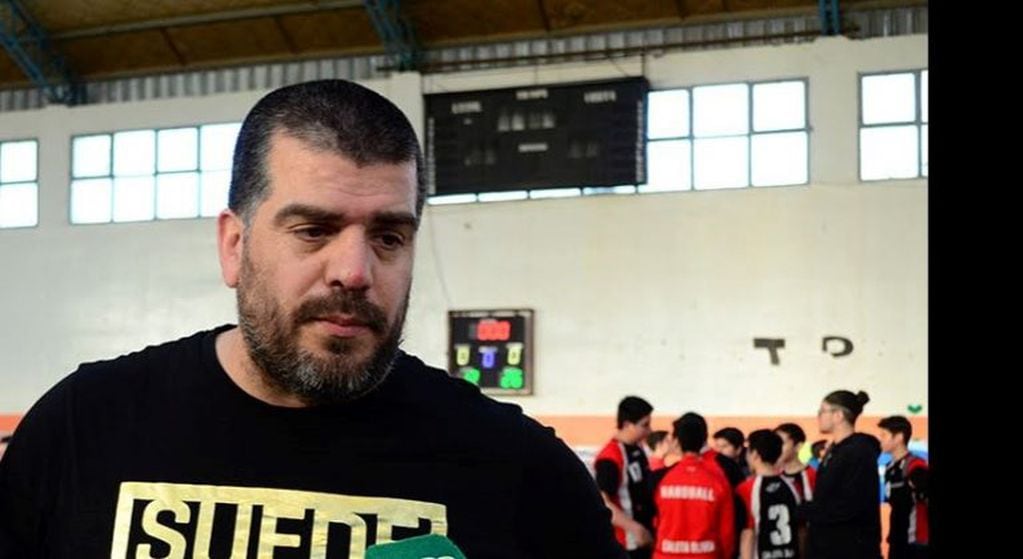 Daniel Barros instructor de handball