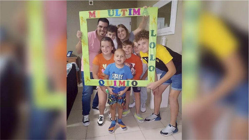 La historia de Lolo, el pequeño cordobés que superó una leucemia.