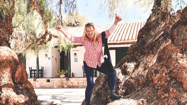 Soledad Silveyra estuvo de visita por los Valles Calchaquíes