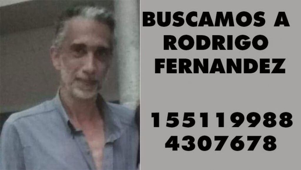 Continúan buscando a Rodrigo Fernández (Web)