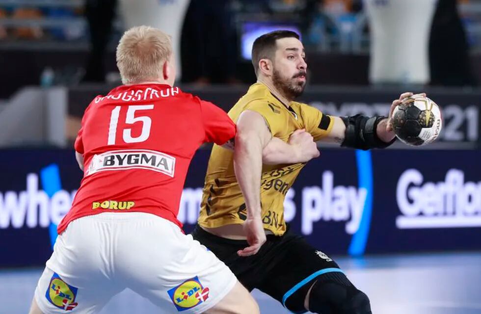 Selección Argentina de Handball en el mundial de Egipto (Foto: IHF)