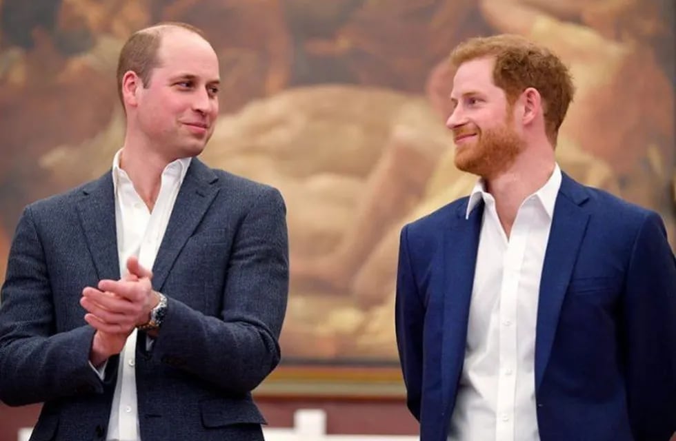 Harry y William \n(Foto: Web)