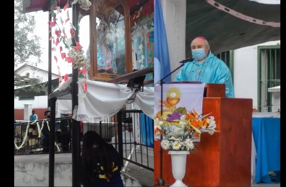 Este domingo volvió la presencialidad al santuario de la Virgen de Río Blanco y Paypaya con la concurrencia de la feligresía jujeña.