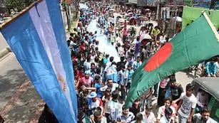 Un bangladesí explica la pasión de Bangladesh por Argentina: “No tienen una idea de cuánto los amamos”. Foto: Robiul Hossain
