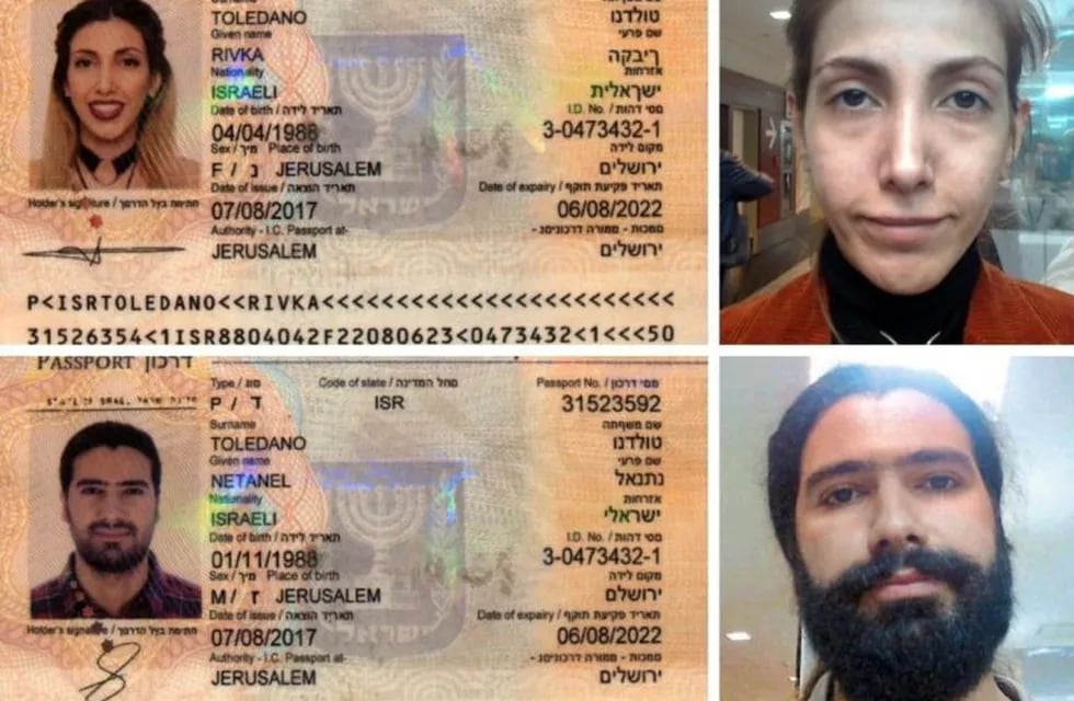 Cómo detectaron que los pasaportes de los iraníes detenidos eran falsos (Foto: Clarín)