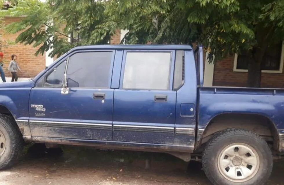Esquina: camioneta municipal secuestrada en caso de abigeato
