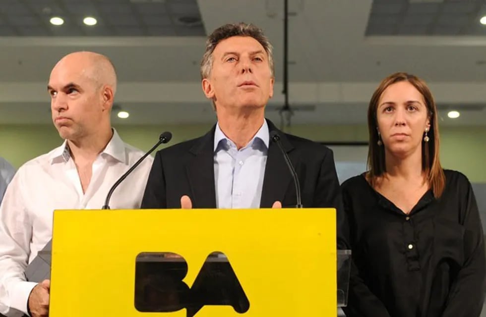 Vidal, Macri y Larreta