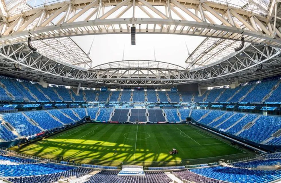 El estadio Gazprom Arena de San Petersburgo finalmente no será la sede de la final de la UEFA Champions League.