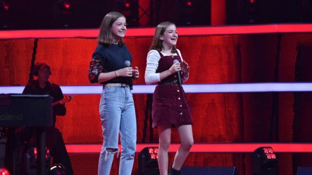 Las hermanas alemanas que sorprendieron al jurado con su versión de "Creep", de Radiohead, en "The Voice Kids"