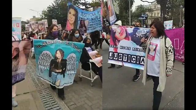 Marcha por Cesia Reinaga en Jujuy