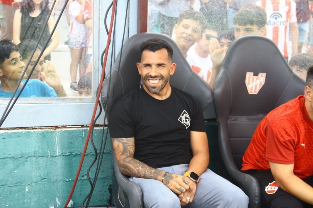 Carlos Tevez habló luego del triunfo por 2-0 de Independiente ante Instituto por la sexta fecha de la Copa de la Liga profesional. (Prensa Independiente)