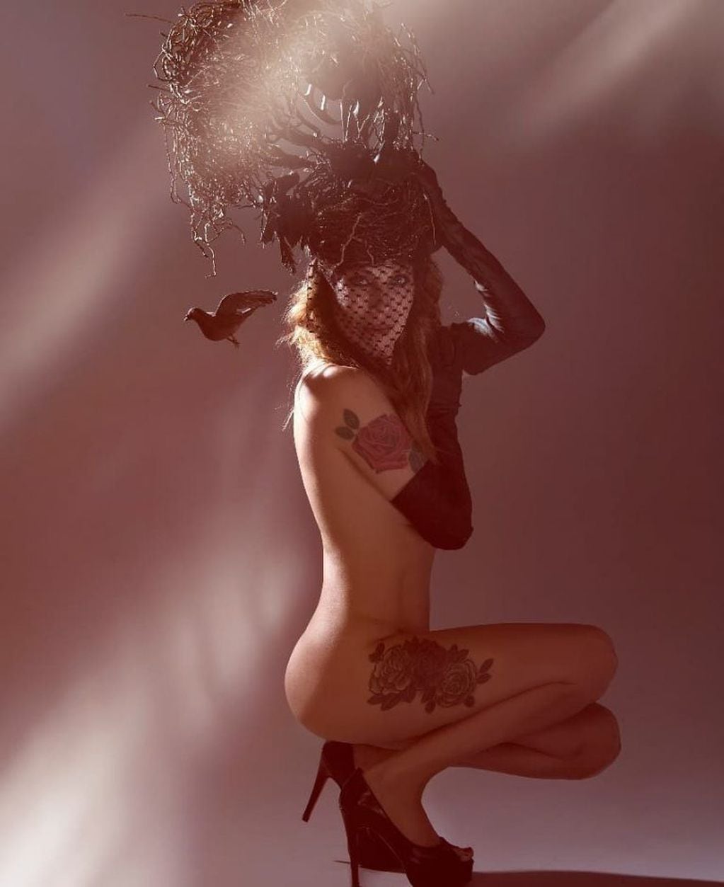 Gloria Carrá se desnudó en Instagram para promocionar su próximo show (Foto: Instagram/ @gloria_carra)