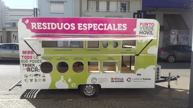 Punto Verde Móvil va al barrio 9 de Julio