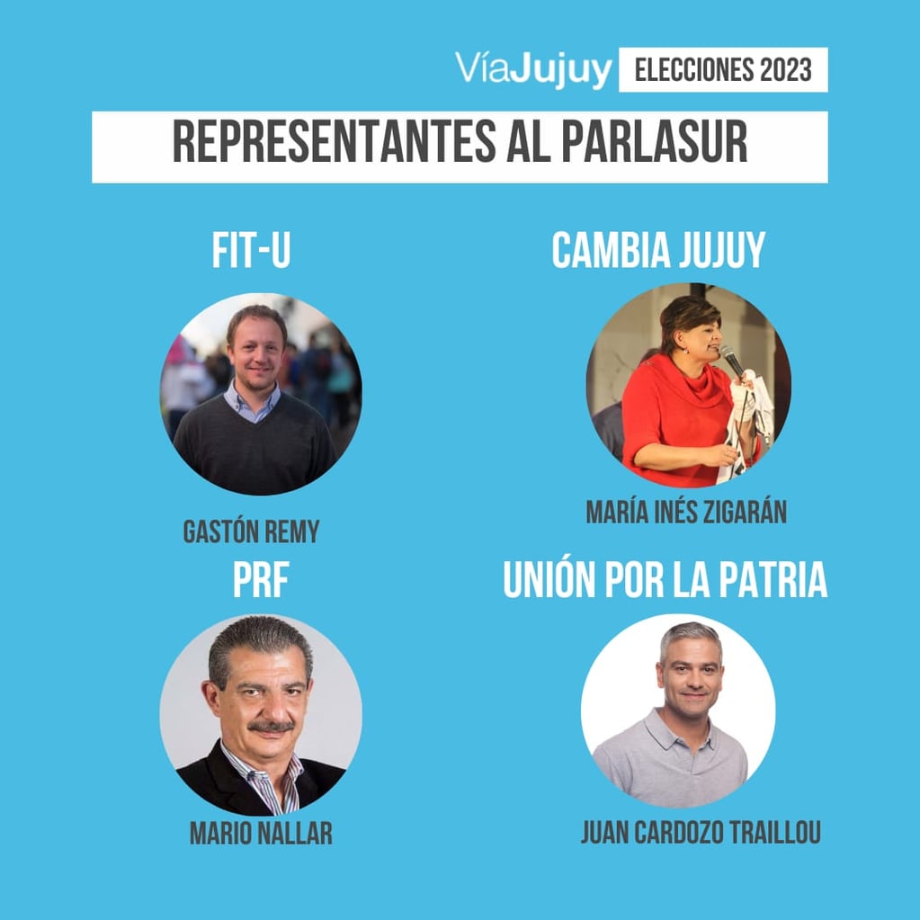 Este domingo, cuatro frentes compiten en Jujuy por siete cargos parlamentarios.