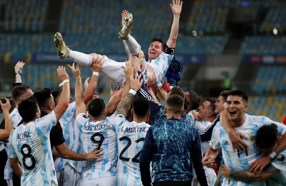 La Selección Argentina campeona de la Copa América.