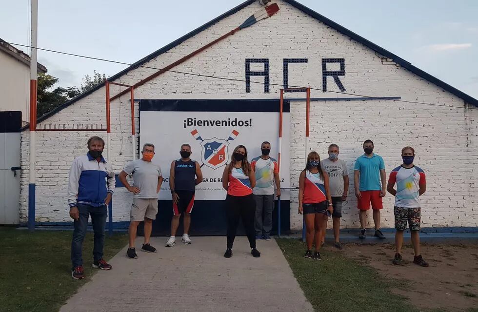 Nuevas autoridades de la Asociación Cordobesa de Remo de Villa Carlos Paz.