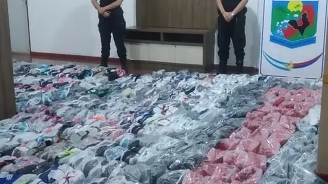 Policías decomisaron mercadería sin aval aduanero