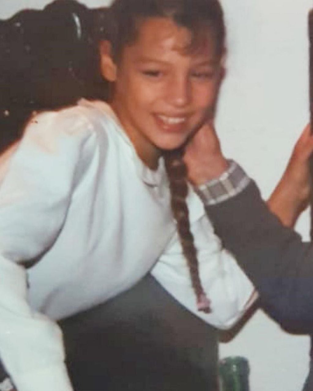 Pampita subió una foto de cuando tenía 10 años (Foto: Instagram)