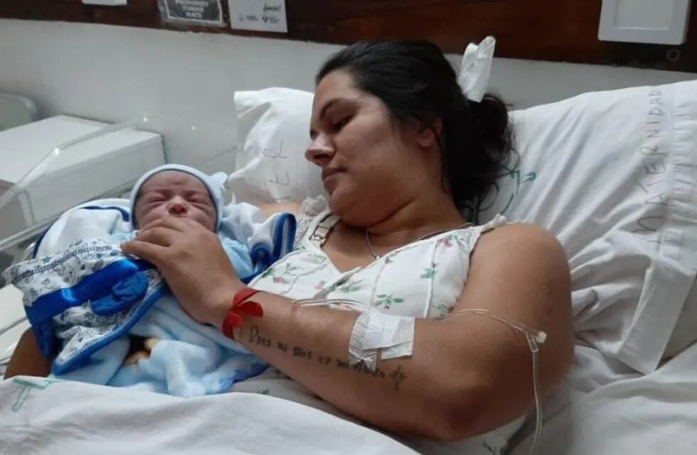 Primer bebé del año - Gualeguaychú\nCrédito: H-C