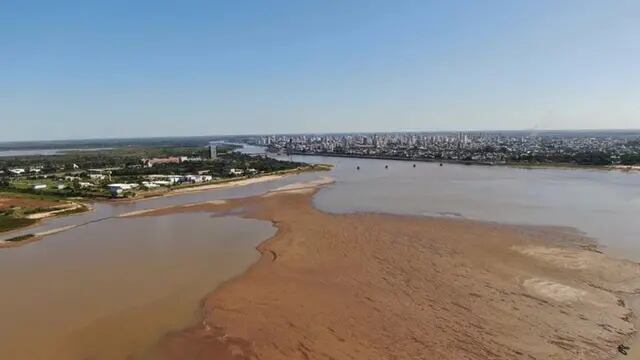 La bajante del río Paraná seguiría hasta marzo.