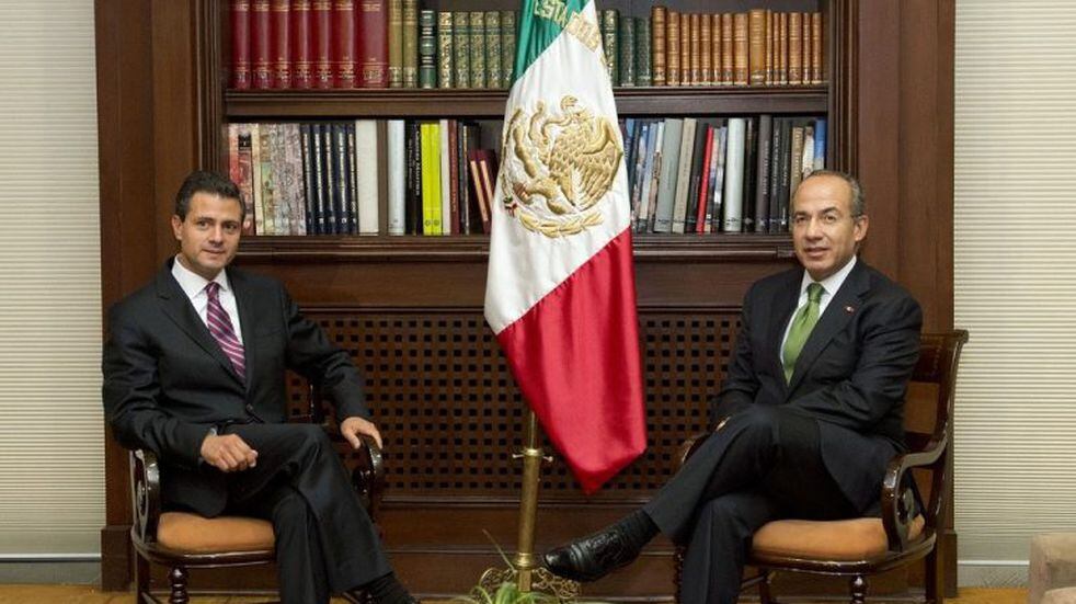 18/07/2012 Enrique Peña Nieto y Felipe Calderón POLITICA MÉXICO INTERNACIONAL CENTROAMÉRICA PRESIDENCIA DE MÉXICO