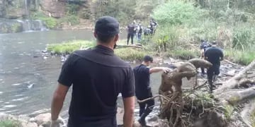 Un individuo falleció tras zambullirse al Salto de Arroyo Alegre en Aristóbulo del Valle