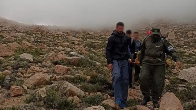 Rescate en Alta Montaña: un andinista se accidentó en el Cajón de Arenales, Tunuyán