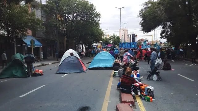 Protesta del MTR Córdoba