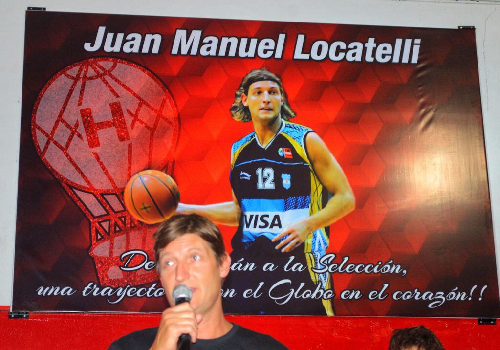 En la reinauguración del Mario J. Pérez Huracán homenajeó a  Juan Manuel Locatelli