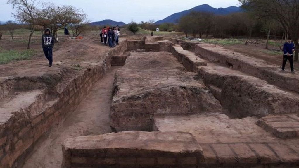 Ruinas de la ciudad de Esteco.