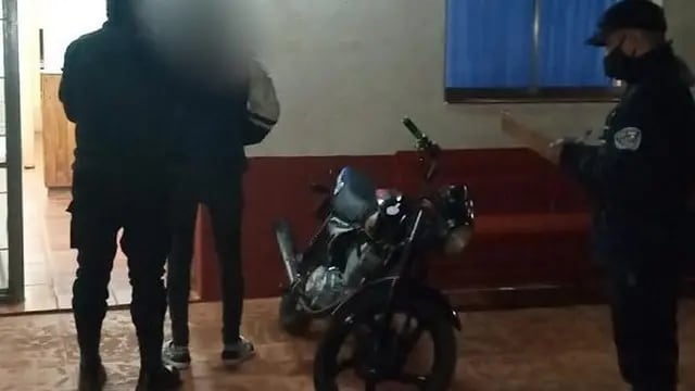 Un joven fue detenido en Villa Bonita por realizar maniobras peligrosas con su motocicleta
