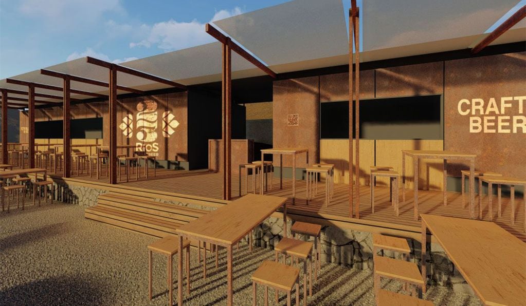 Abrirán un nuevo patio cervecero en la bajada a playa de Potrerillos en febrero de 2023.