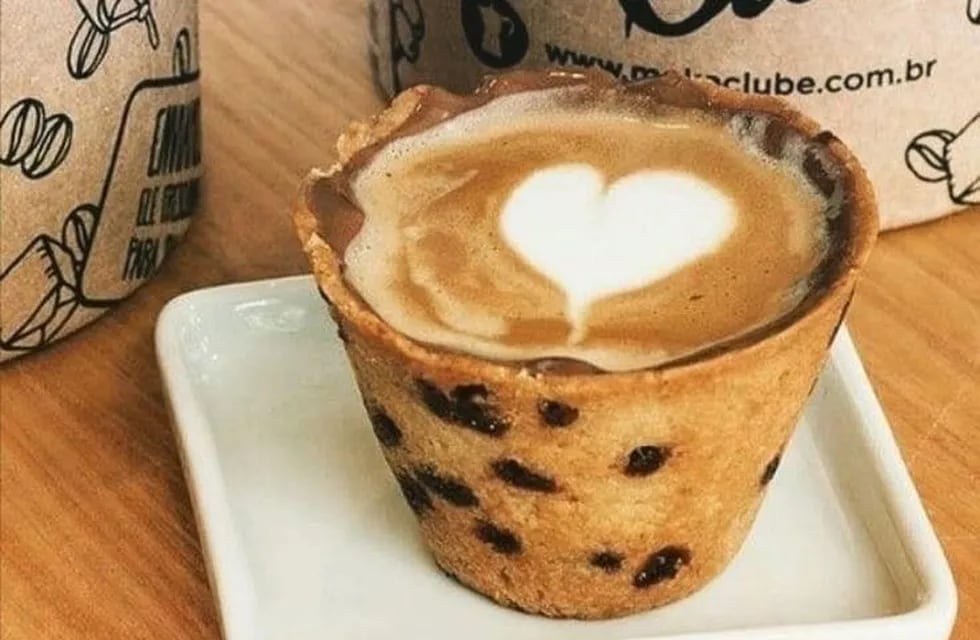 Café en taza de galleta Mendoza