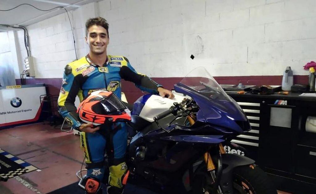 Andrés González piloto de Superbike de El Tío