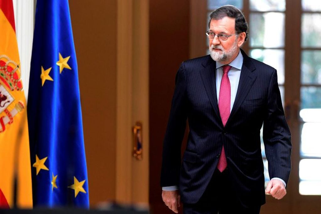 Rajoy en el estrado