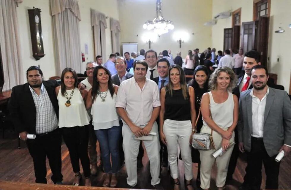 Autoridades electas del Departamento  Gualeguaychú\nCrédito: Facebook Viceintendenta