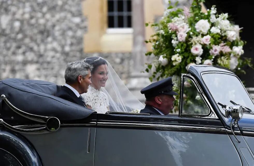 Pippa Middleton y el financista multimillonario James Matthews se casaron.