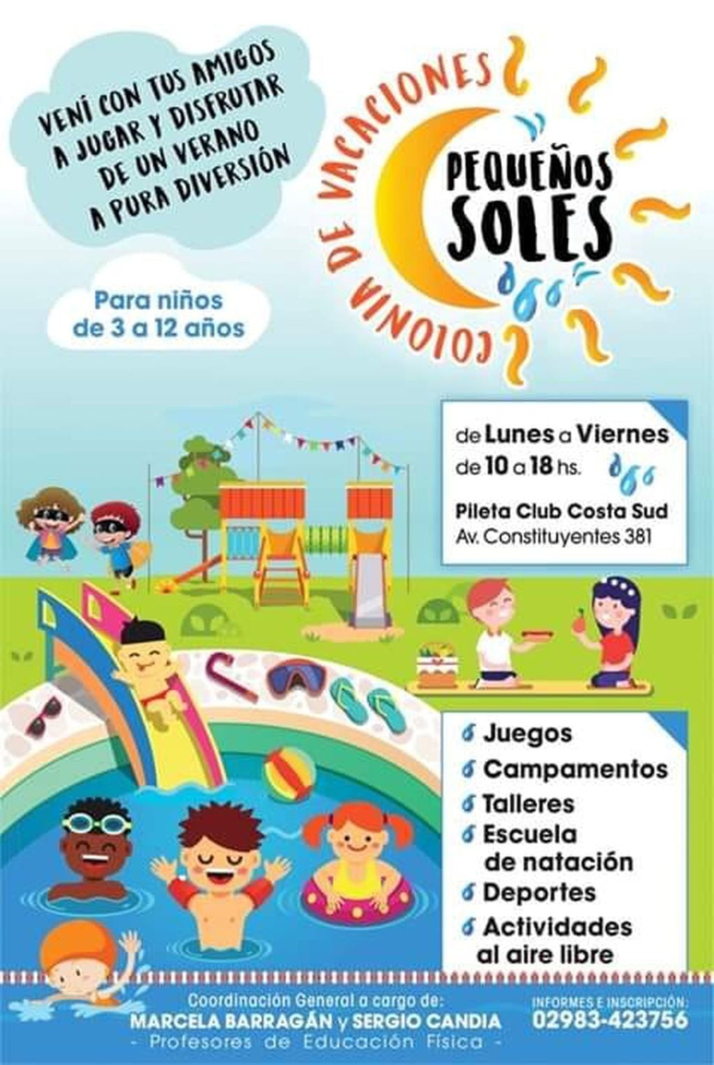 Colonia de Vacaciones "Pequeños Soles" (facebook)