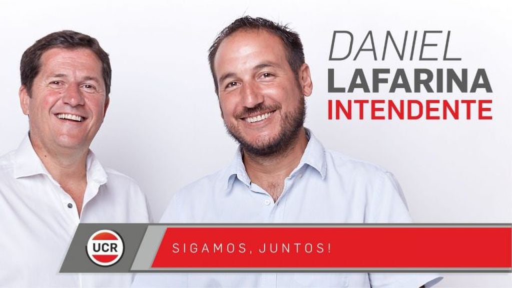 Daniel Lafarina candidato intedencia de Arroyito por la línea craverista
