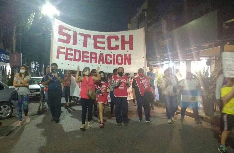 Los docentes agremiados a Sitech Federación continuarán las medidas de fuerza.