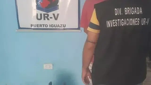Hombre detenido acusado de robar en una vivienda en Puerto Iguazú