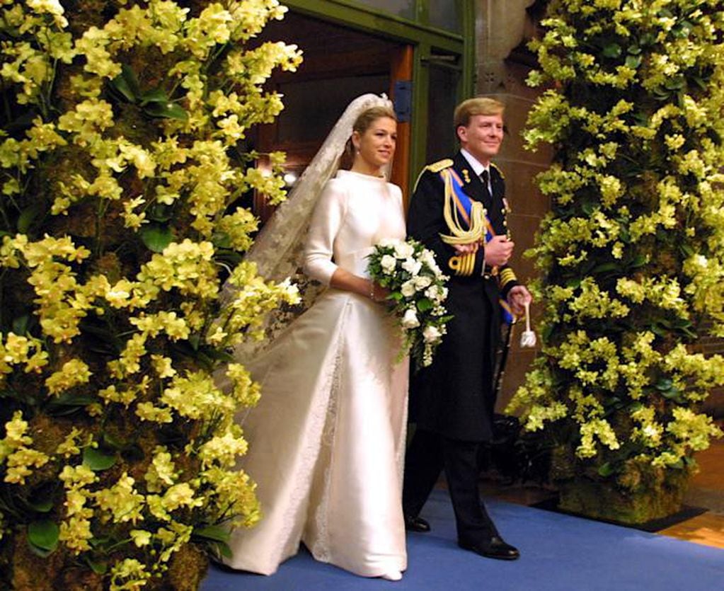 El casamiento de Máxima de Holanda en 2002.